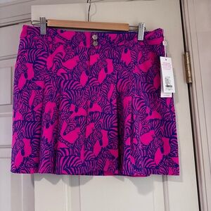 Lilly Pulitzer Kimika Luxletic Skort in size 12 NWT